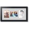 ArtToFrames Collage Photo Picture Frame with 3 - 4x6 inch Openings, Framed in Black with Over 62 Mat Color Options and Regular Glass (CSM-3926-113)